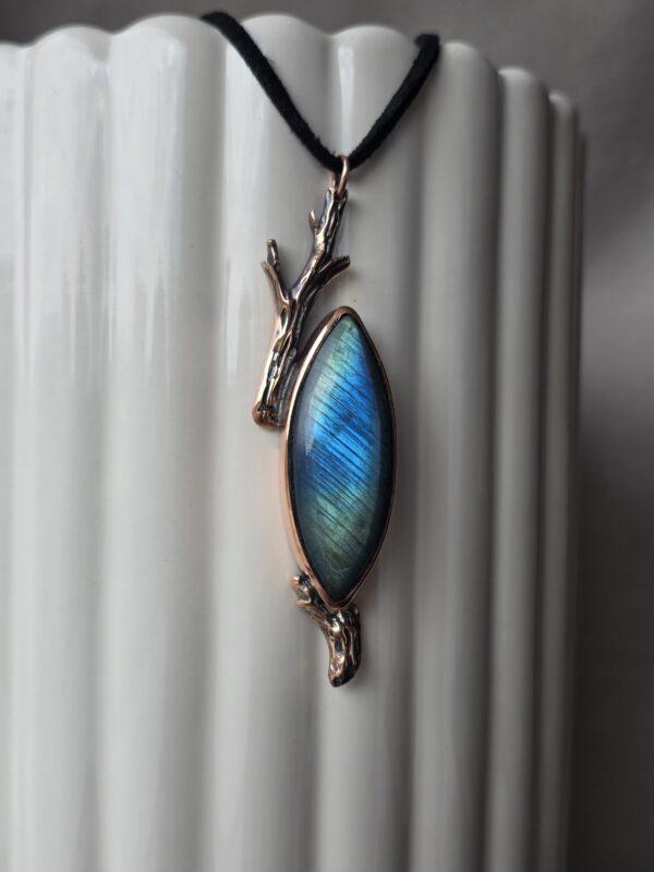 Naszyjnik z labradorytem